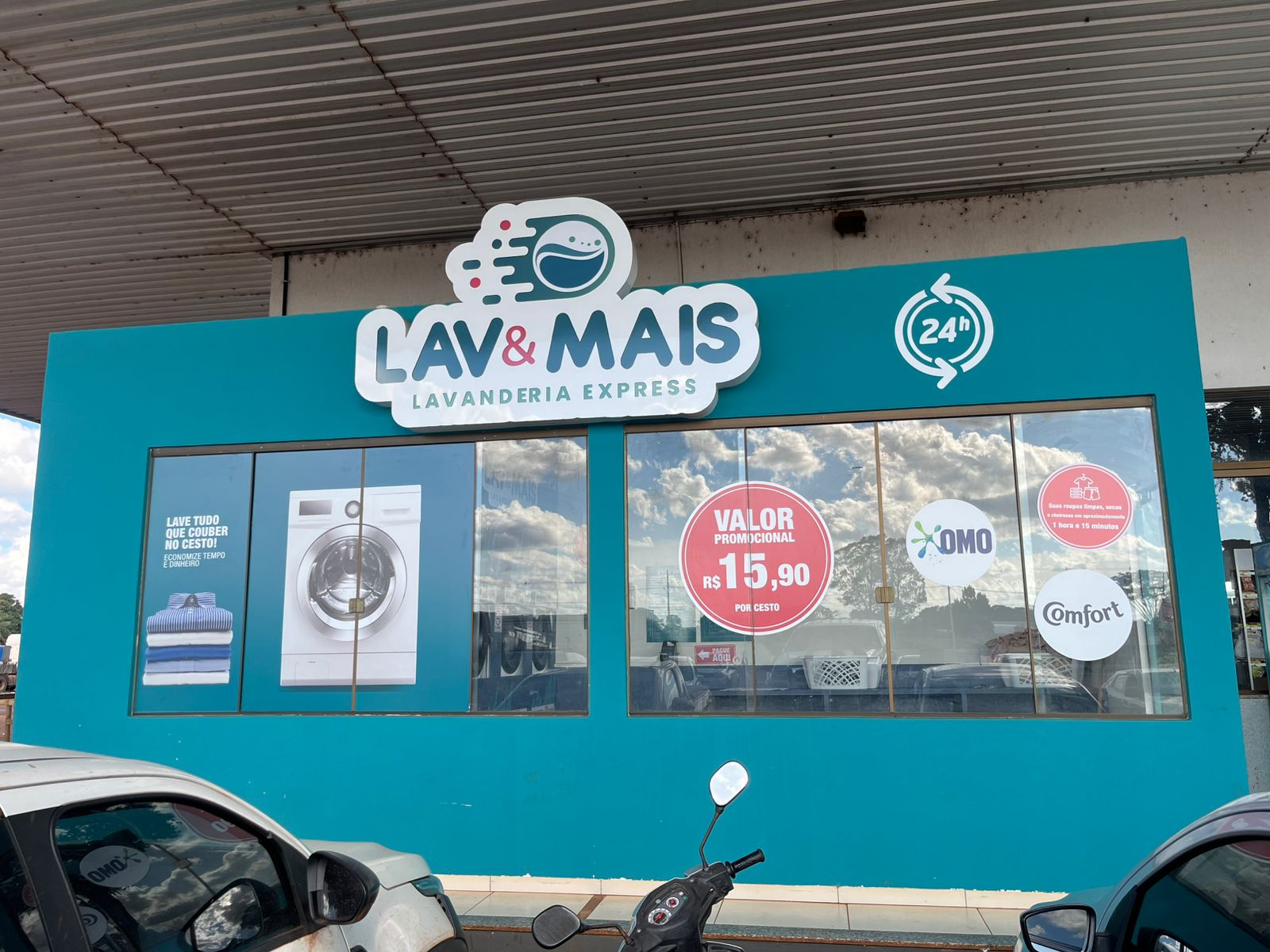 Fachada da loja